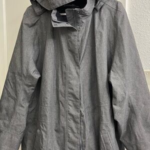 Eddie Bauer women’s  Dark Gray Trench Coat